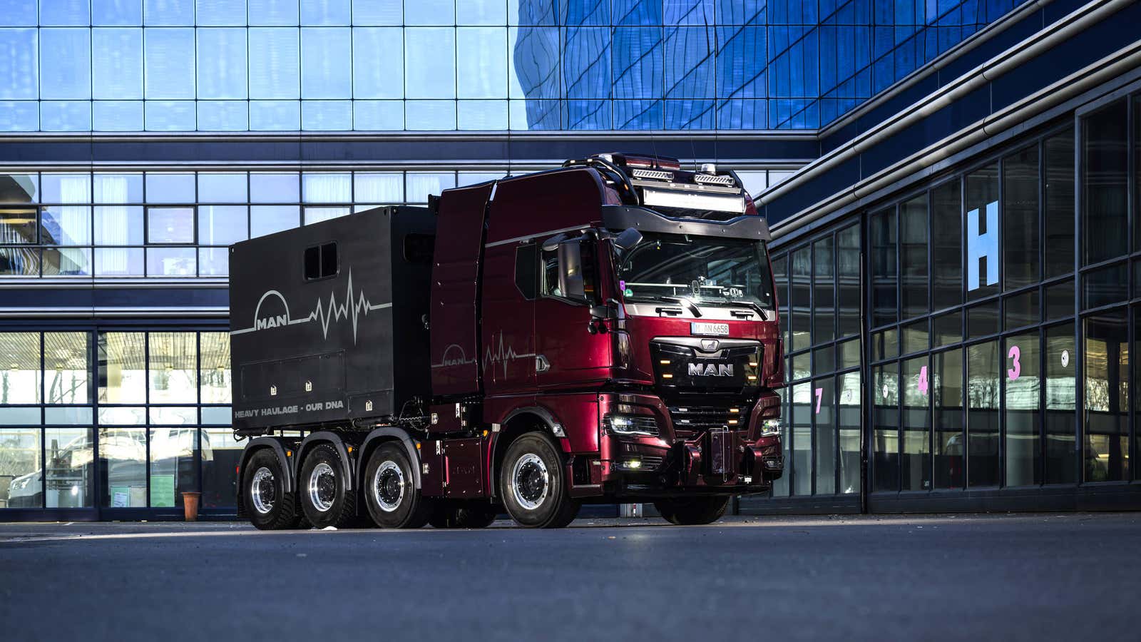 Steffen Richter MAN Schwertransport-Fahrer