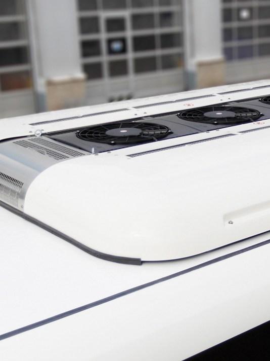 Bright colour scheme in the interior of the MAN Lion&rsquo;s Intercity