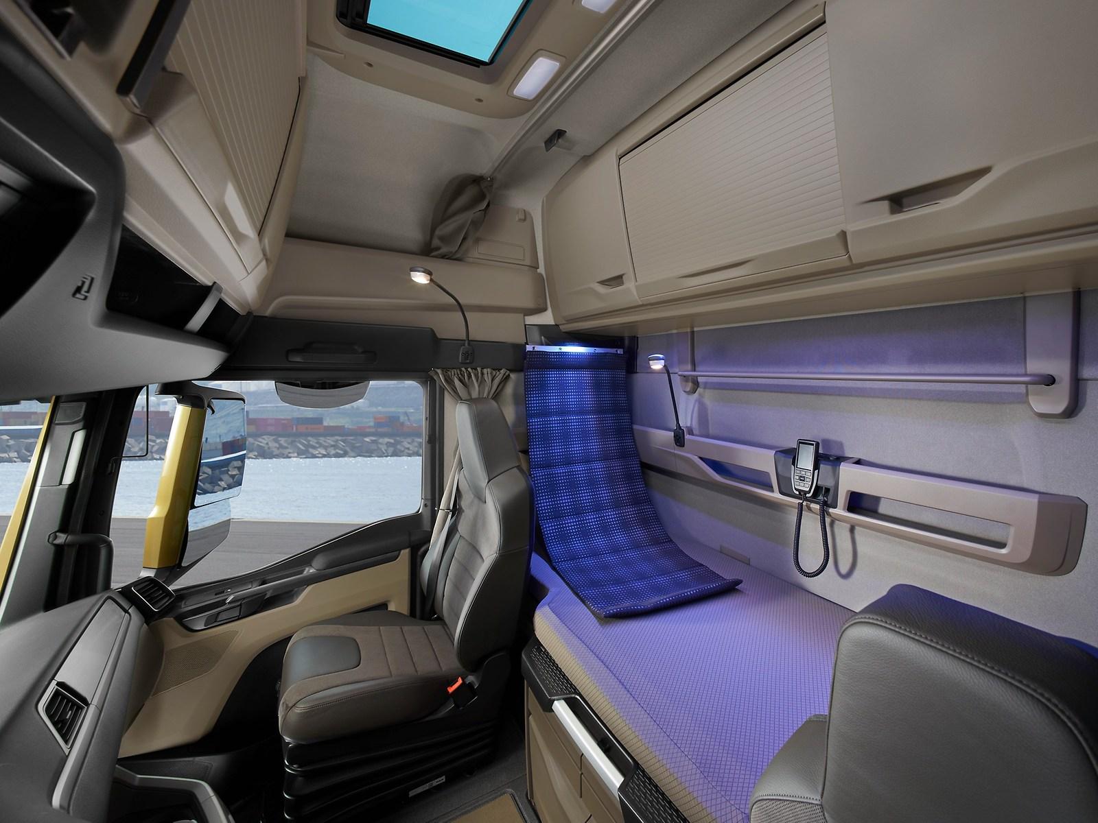 With the cab, the widest variety of interior and exterior conversions are possible.