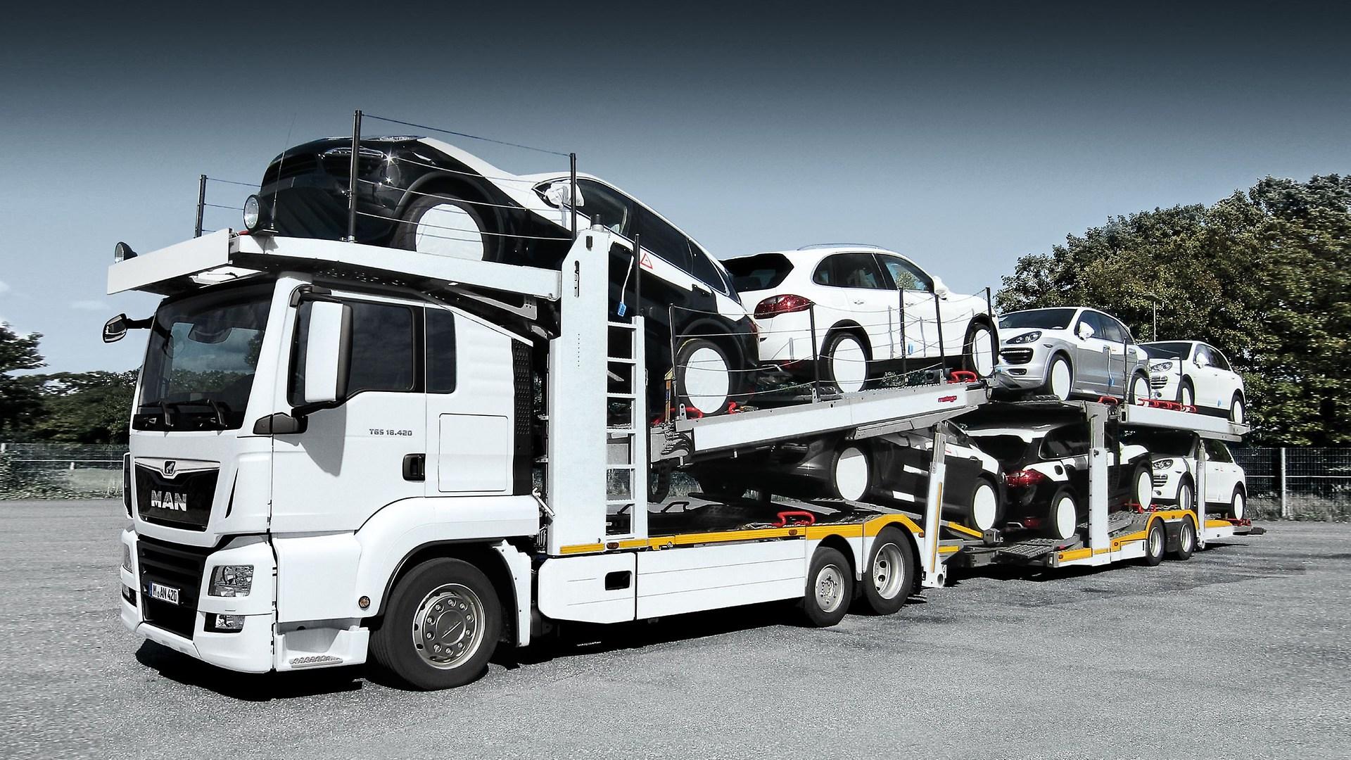 MAN special vehicles for agricultural and forestry applications.