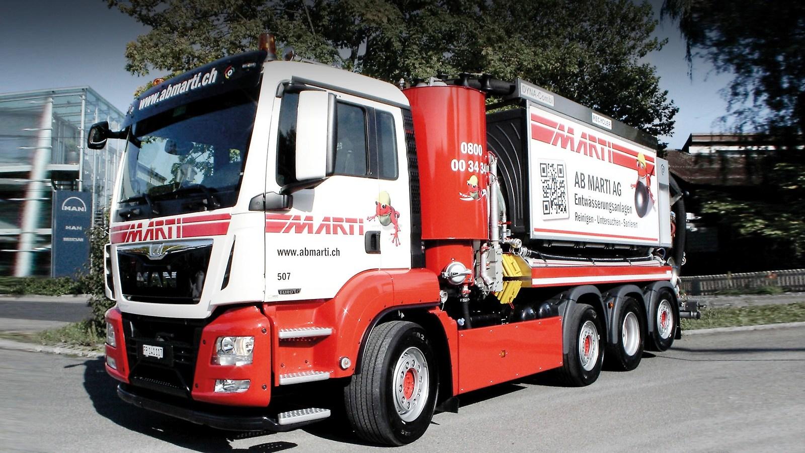 MAN special vehicles for agricultural and forestry applications.