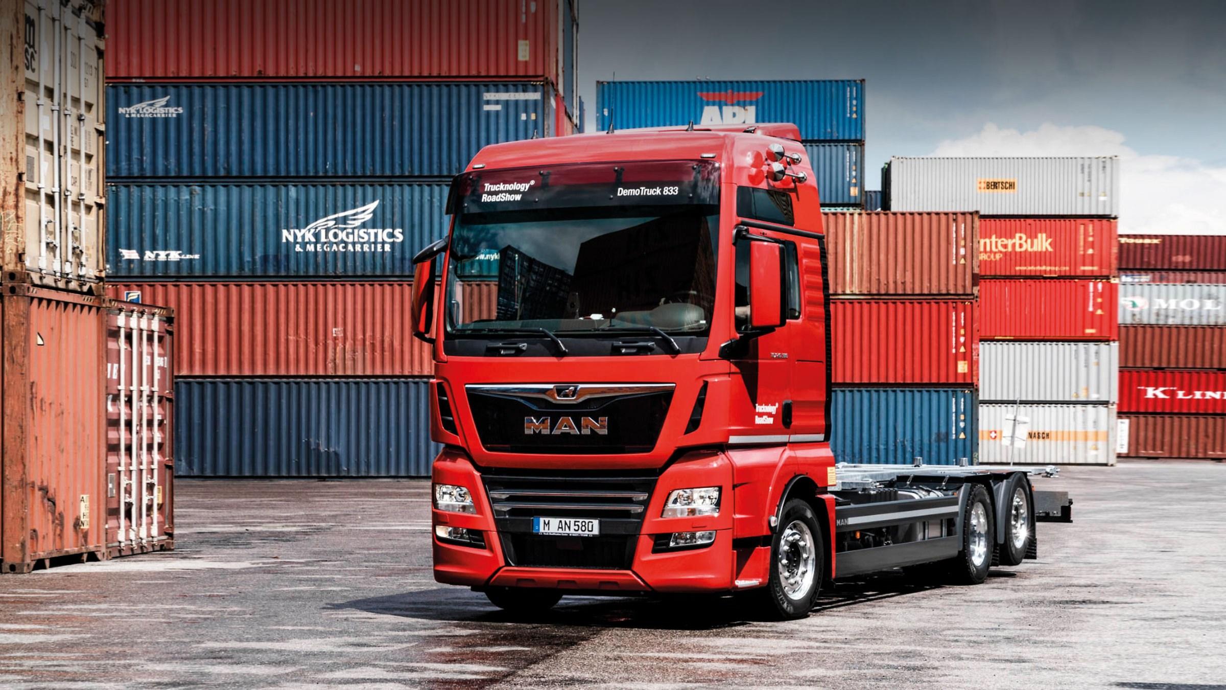 MAN special vehicles for agricultural and forestry applications.