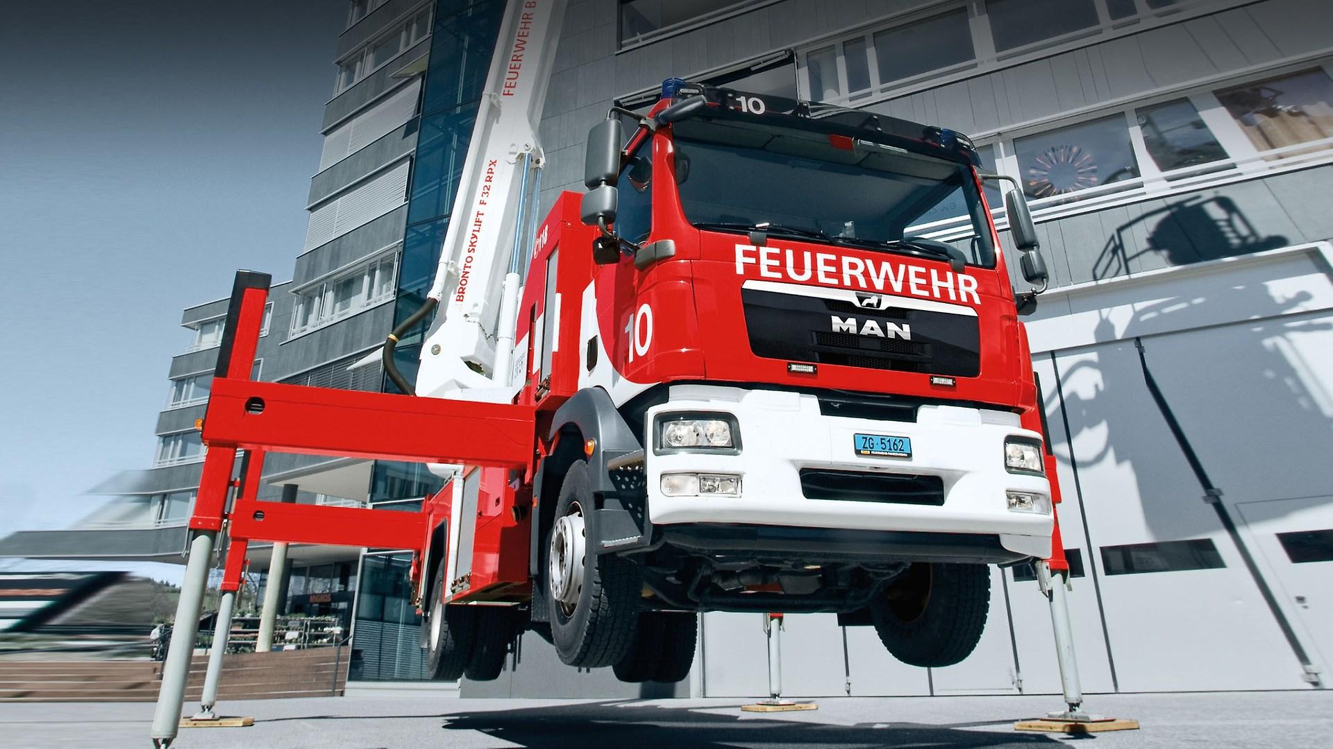 MAN special vehicles for agricultural and forestry applications.