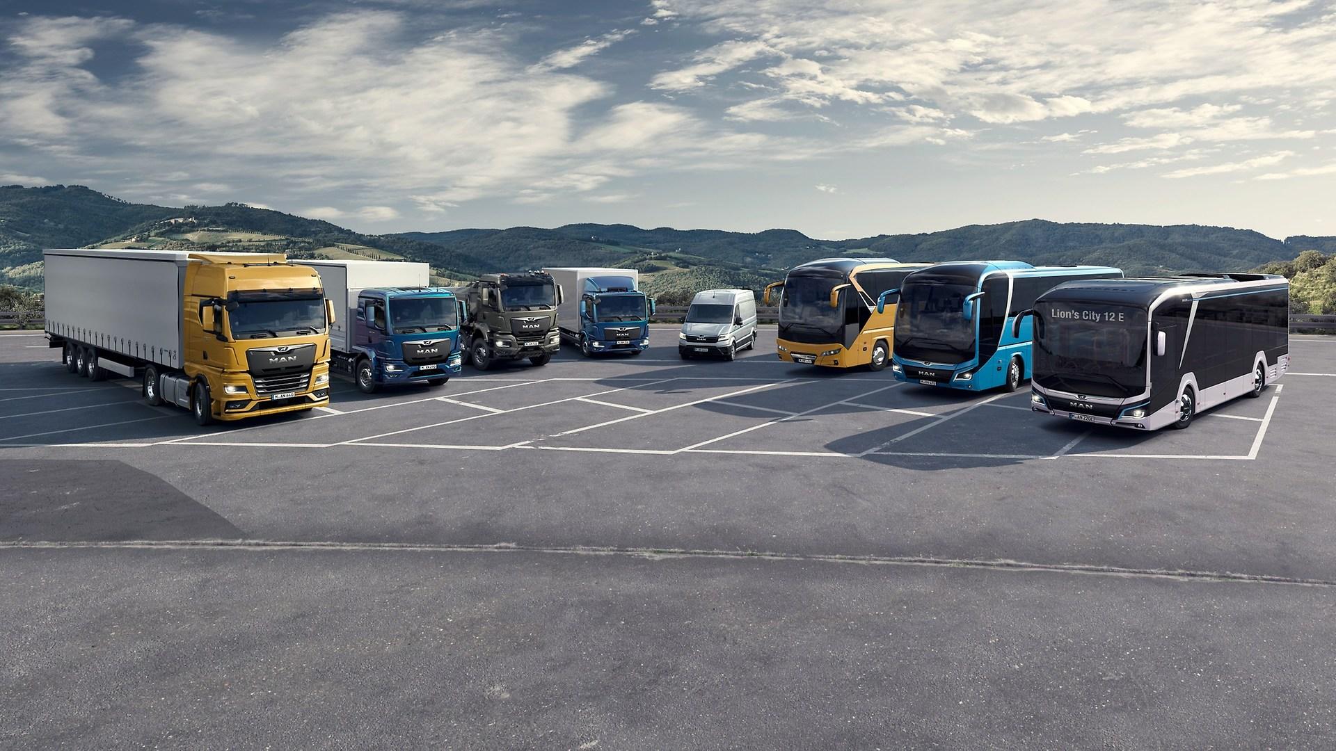 All MAN truck models