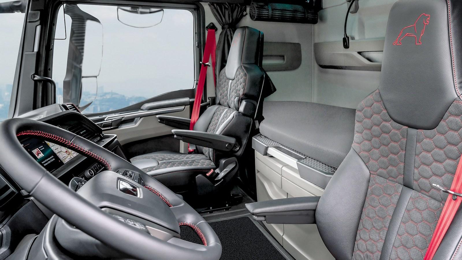 The spacious GX cab with exclusive exterior