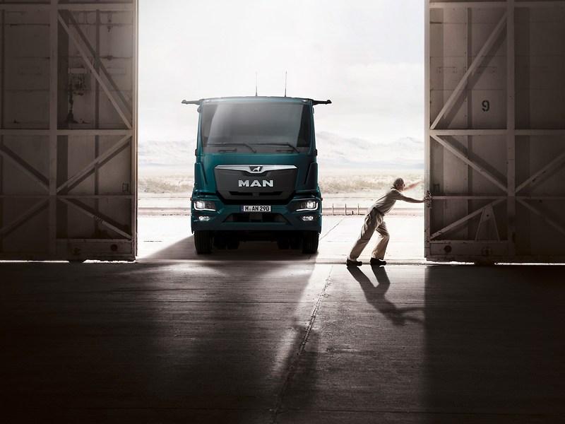 The MAN TGM & MAN TGL have an excellent driver fit.